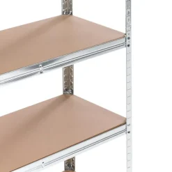 XITTA - Stellingkast 5 planken - Zilver - Staal