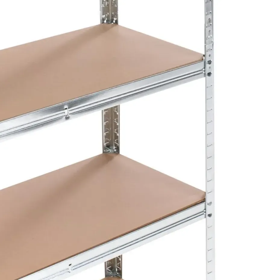 XITTA - Stellingkast 5 planken - Zilver - Staal