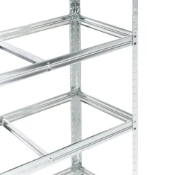 XITTA - Stellingkast 5 planken - Zilver - Staal