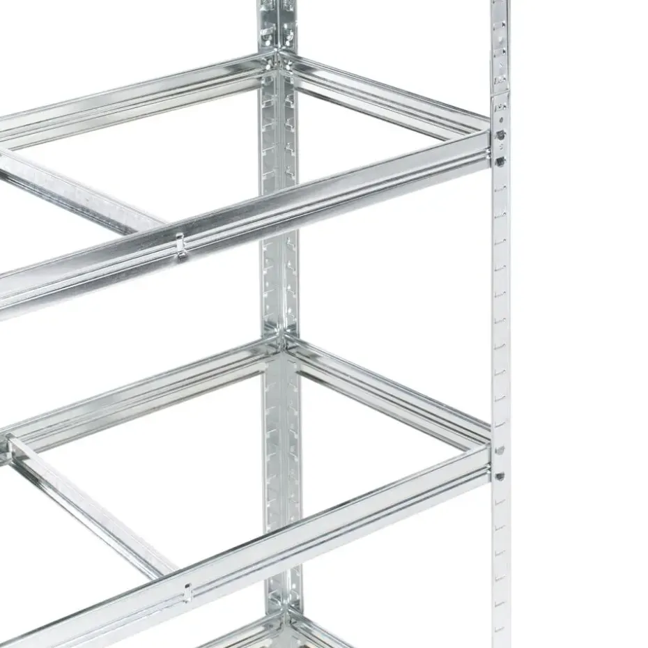 XITTA - Stellingkast 5 planken - Zilver - Staal