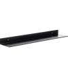 XIVADA Wandrek Rosa - Industrieel - Aluminium - Boren - Zwart - 60 cm
