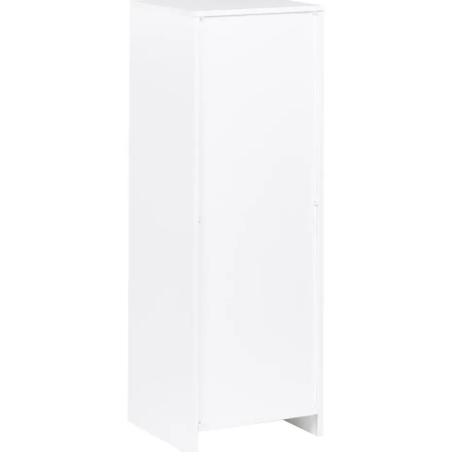 ZEHNA - Boekenkast 3 planken - Wit - 40 x 40 cm - Vezelplaat