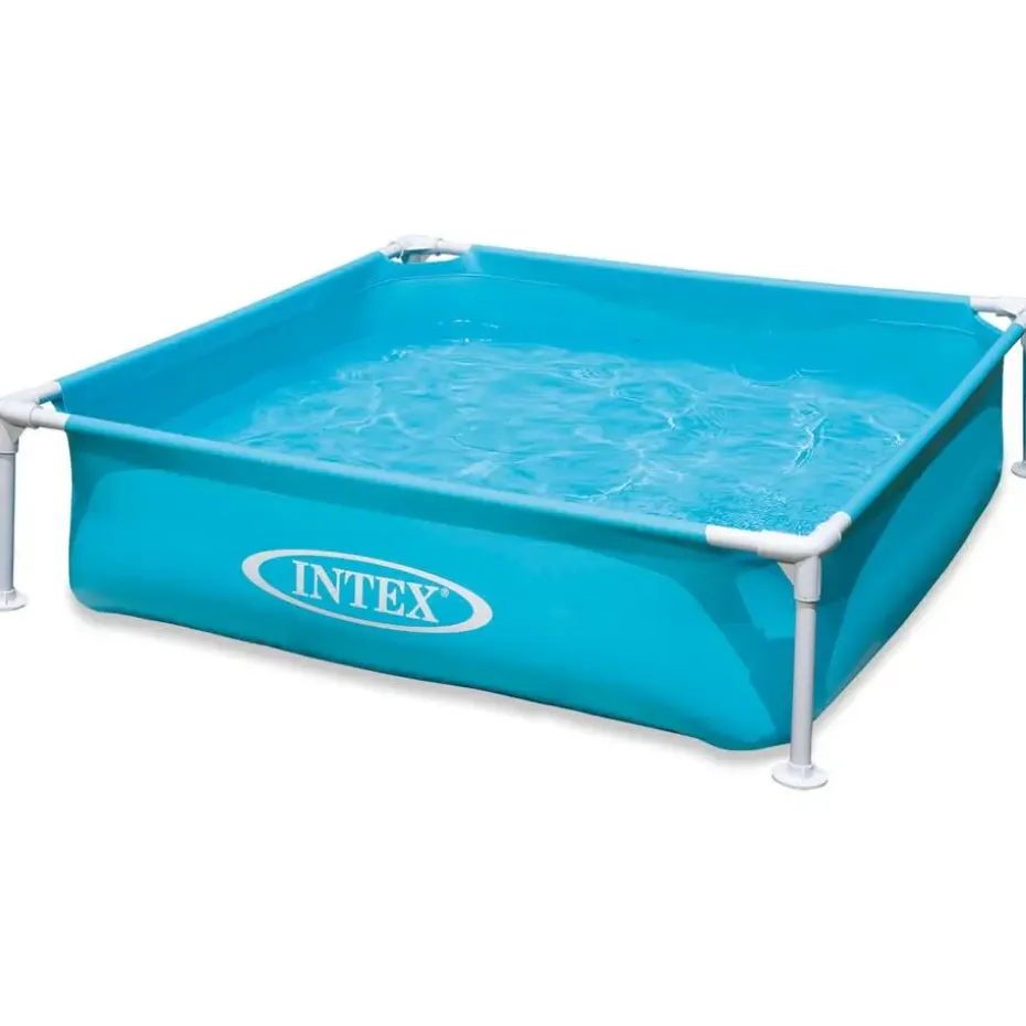 Zwembad Intex blauw - 122x122x30 cm Intex